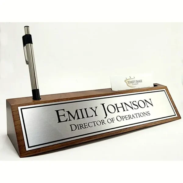 desk name plate